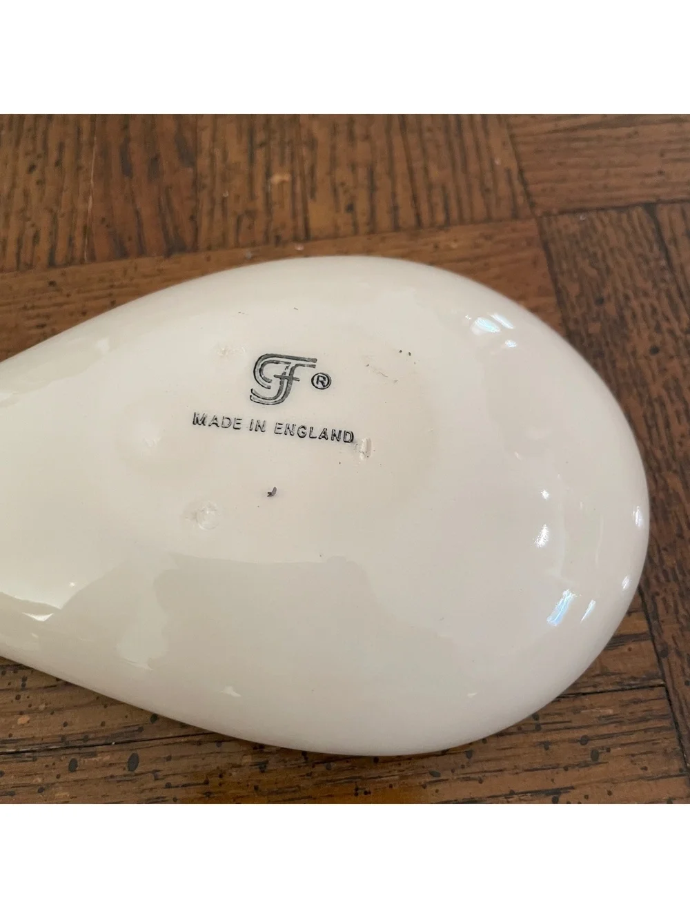 Franciscan Desert Rose hand-painted earthenware spoon rest